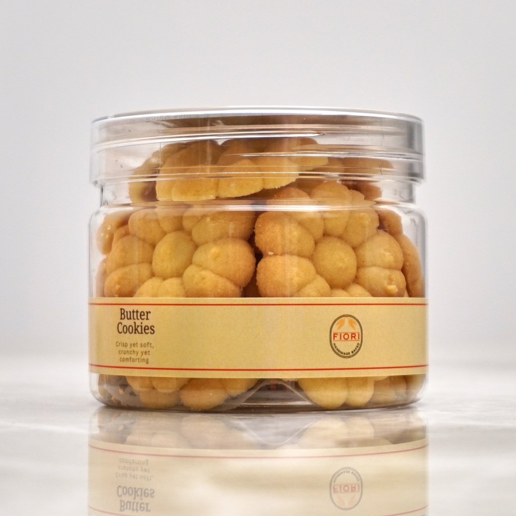 Toples Medium Original Fiori Butter Cookies Kue Kering Enak Renyah Nikmat Premium Jakarta